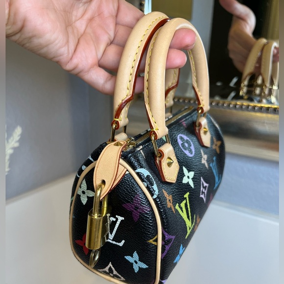 🎀LOUIS VUITTON MINI SPEEDY MULTICOLOR - Picture 15 of 16